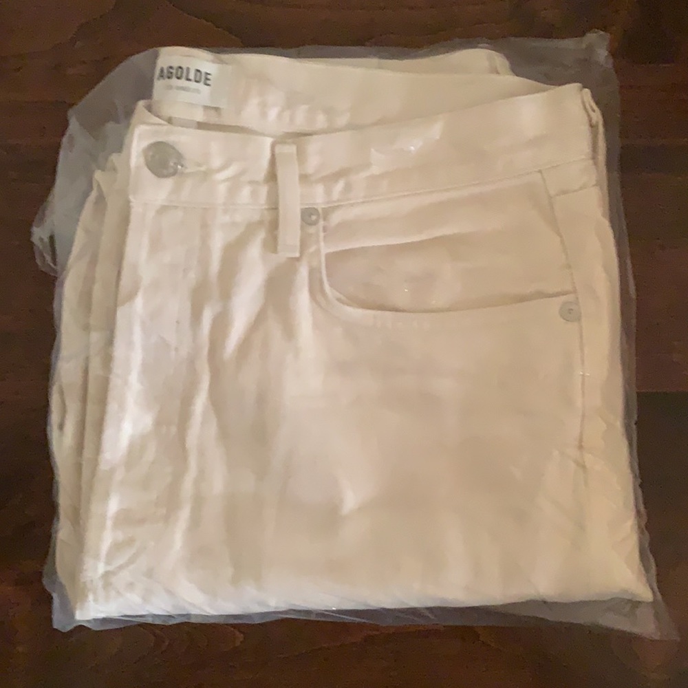 AGOLDE 90’s Mid Rise Loose Fit In Paper - Picture 9 of 10